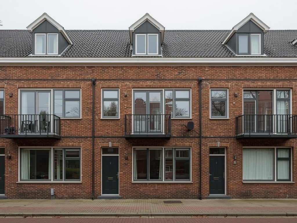 Jaren 30 woning Hillegersberg Rotterdam met houtlook kunststof kozijnen